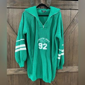 Misguided oversized sweater dress